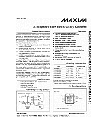 DataSheet MAX692A pdf